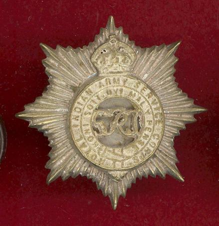 Royal Indian Army Service Corps Officer's / NCO's cap badge