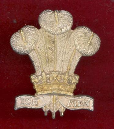 Royal Regiment of Wales Officer's cap badge 