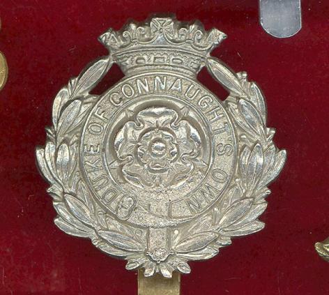 6th Bn. Hampshire Regt Duke of Connaught's Own beret badge