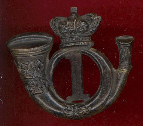 Scottish 1st Lanarkshire Rifle Volunteers Victorian Officer's glengarry badge