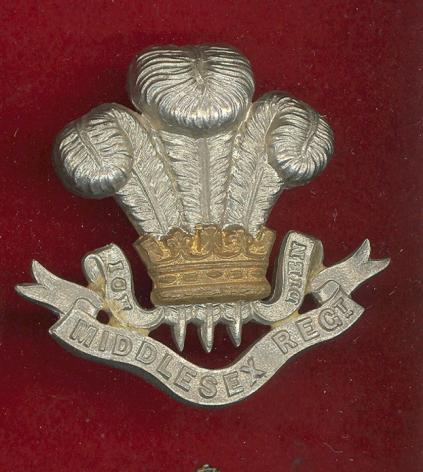 2nd Bn. The Middlesex Regiment Victorian musician's  badge