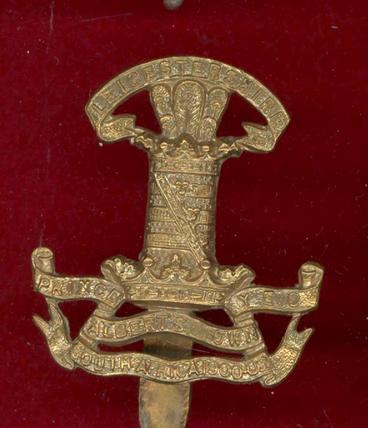 Leicestershire Yeomanry PAO OR's cap badge 