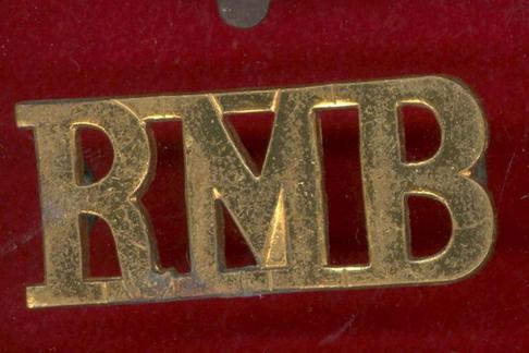 RMB Royal Marines Band shoulder title 