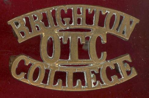 BRIGHTON / OTC / COLLEGE shoulder title 