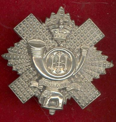 Scottish Highland Light Infantry Victorian OR's shako badge 