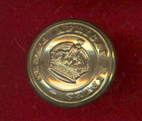 King's African Rifles button