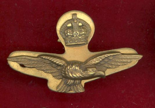 Royal Air Force Officer's field service cap badge