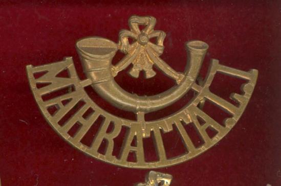 Indian Army Mahratta Light Infantry shoulder title