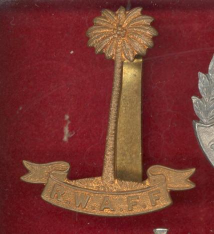 Royal West Africa Frontier Force head-dress badge