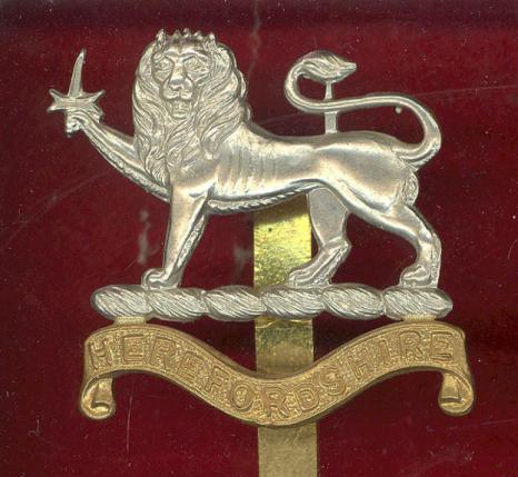 The Herefordshire Regiment OR's cap badge