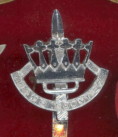 Home Counties Brigade staybright cap badge