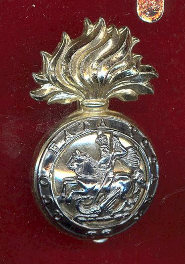 Royal Northumberland Fusiliers staybright cap badge