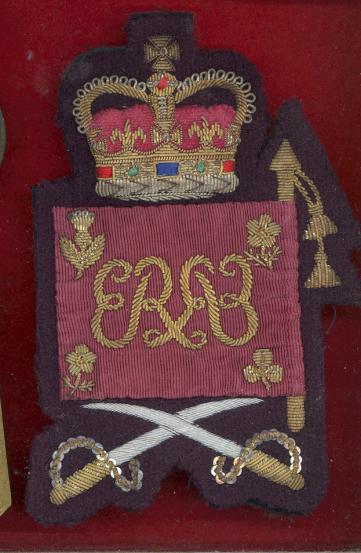 Grenadier Guards Colour Sergeant's full dress rank badge