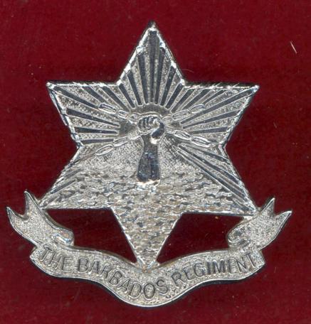 The Barbados Regiment cap badge