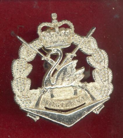 11th/28th Bn, Royal Western Australia Regiment staybright slouch hat badge