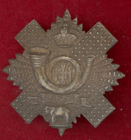 Scottish Highland Light Infantry Victorian shako/glengarry badge 