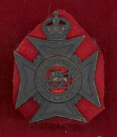 Royal Rhodesia Regiment cap badge