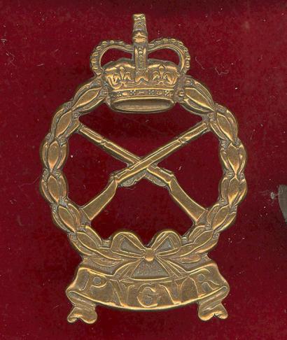 Papa New Guinea Volunteer Rifles cap badge 