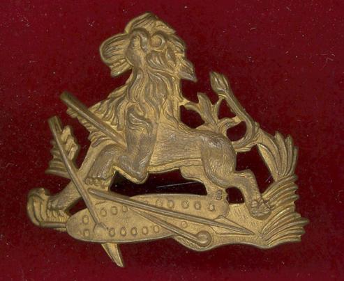 Rhodesia British South African Police cap badge