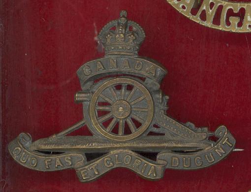 Canadian Field Artillery WW1 CEF cap badge