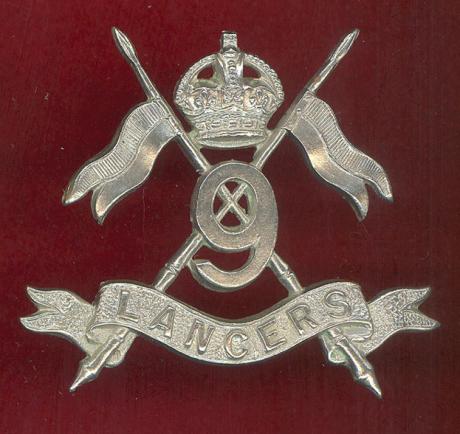 9th Queen's Royal Lancers OR's cap badge