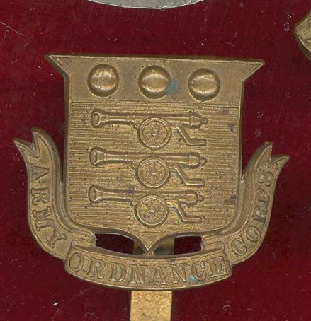 Army Ordnance Corps WW1 OR's cap badge