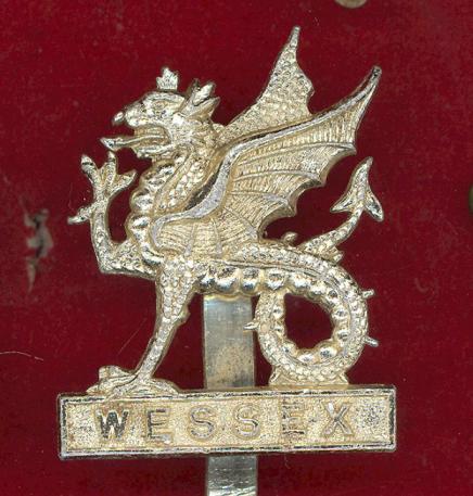 Wessex Brigade staybright cap badge