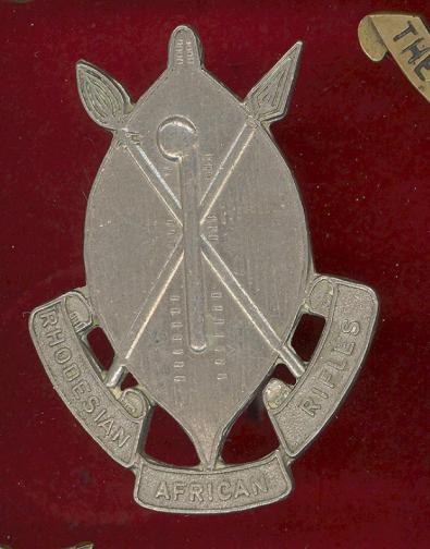 Rhodesian African Rifles cap badge