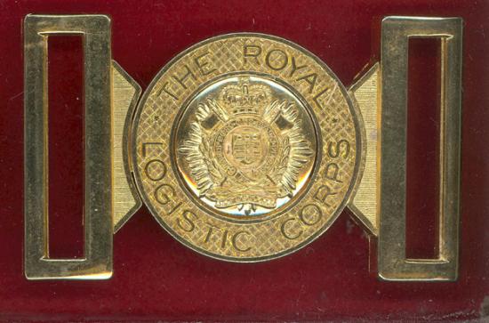 The Royal Logistic Corps dress waist belt clasp