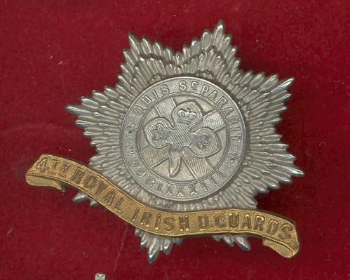 4th Royal Irish Dragoon Guards WW1 OR's cap badge