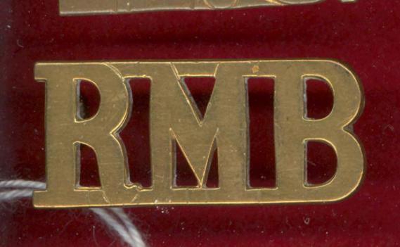 RMB Royal Marines Band shoulder title 