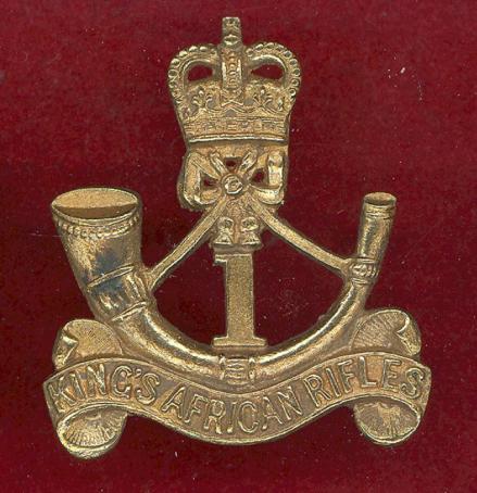 1st King's African Rifles OR's cap badge