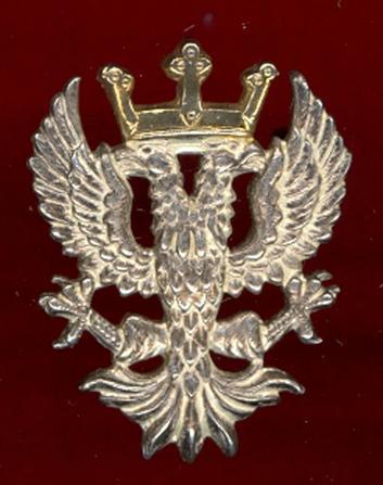 The Mercian Brigade Officer's cap badge 