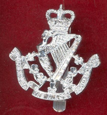 Liverpool Irish staybright cap badge 