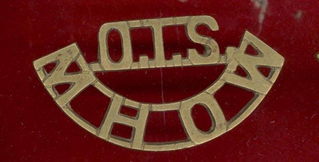 Indian Army OTS / MHOW shoulder title 