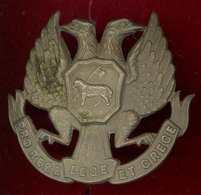 Scottish 4th VB Black Watch OR's glengarry badge.