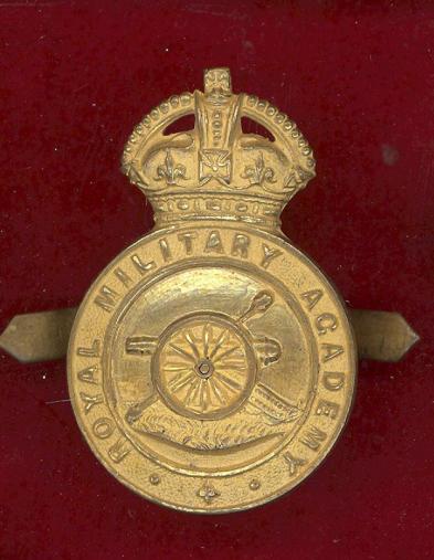 Royal Military Academy , Woolwich Officer Cadet cap badge