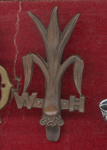 The Welsh Horse Yeomanry WW1 cap badge