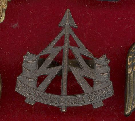 Reconnaissance Corps WW2 Officer's OSD cap badge