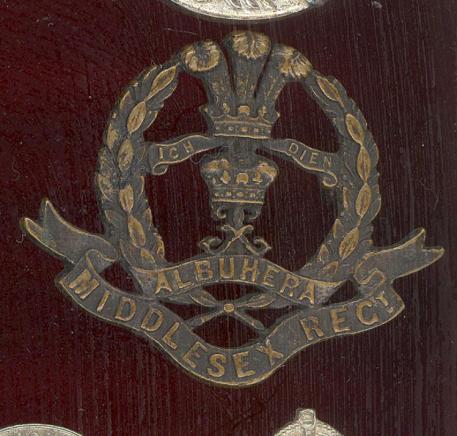 The Middlesex Regiment Officer's OSD  badge