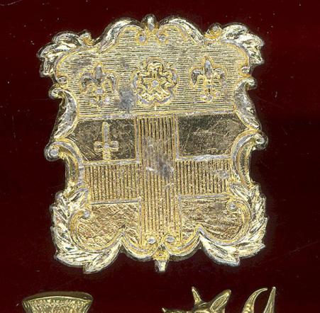 Christ's Hospital O.T.C. staybright cap badge