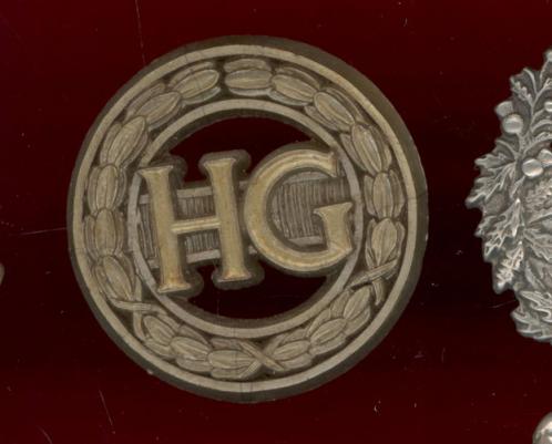 Home Guard WW2 plastic economy cap badge 
