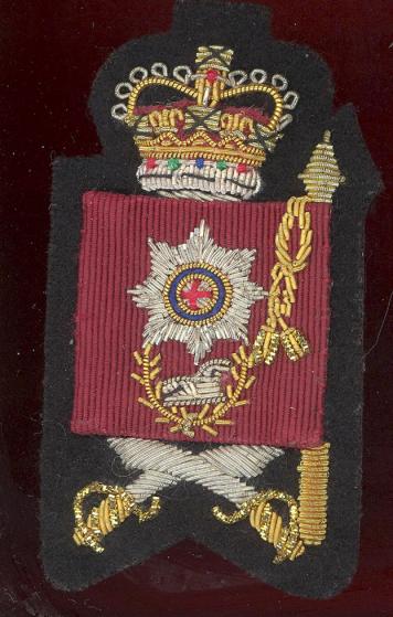 Coldstream Guards Colour Sergeant's mess dress rank badge