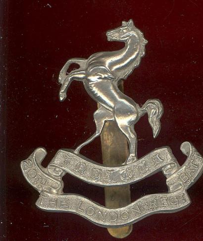 20th County of London Bn. London Regiment OR's cap badge