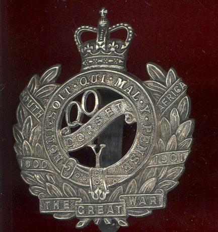 Queen's Own Dorset Yeomanry OR's cap badge