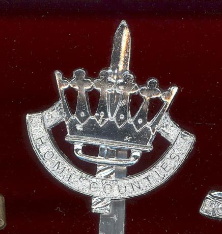 Home Counties Brigade staybright cap badge