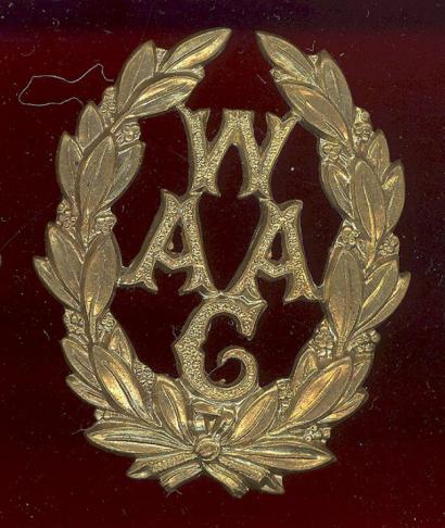 Women's Army Auxiliary Corps WW1 cap badge