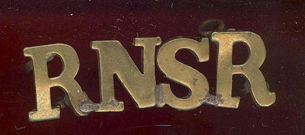 R N S R Royal Navy Scripture Reader shoulder title