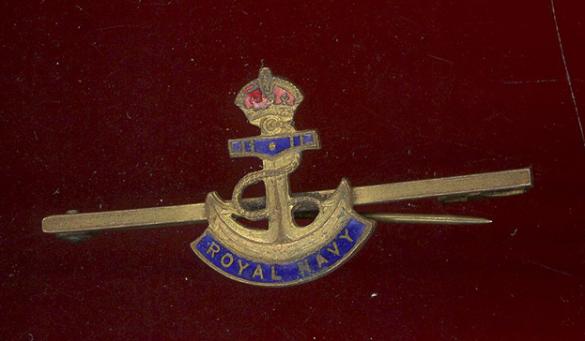 Royal Navy WW2 tie bar