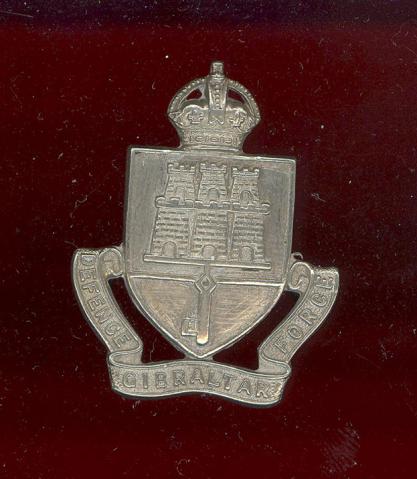 Gibraltar Defence Force cap badge